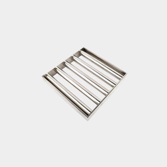 Square magnetic grate for dryer filter 8000-12000 gauss