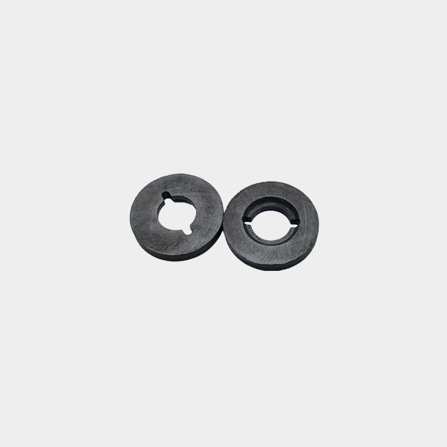 Radial 6 pole multipole ceramic ferrite ring 30mm x 4.5mm thick