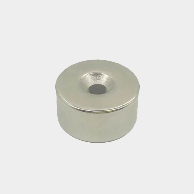 30mm x 15mm x Hole 6mm Strong Countersunk Magnet Ring