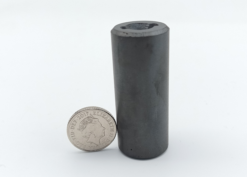 45mm thick cylinder ferrite magnet 20x6x45mm