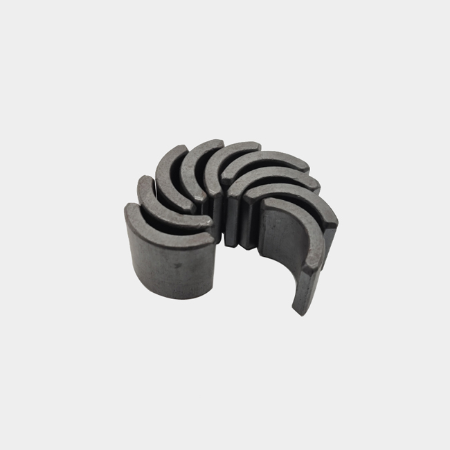 Motor application ferrite ceramic arc magnet