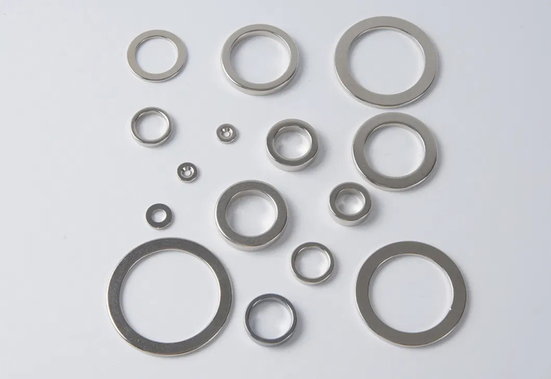 Neodymium magnets common shape - ring