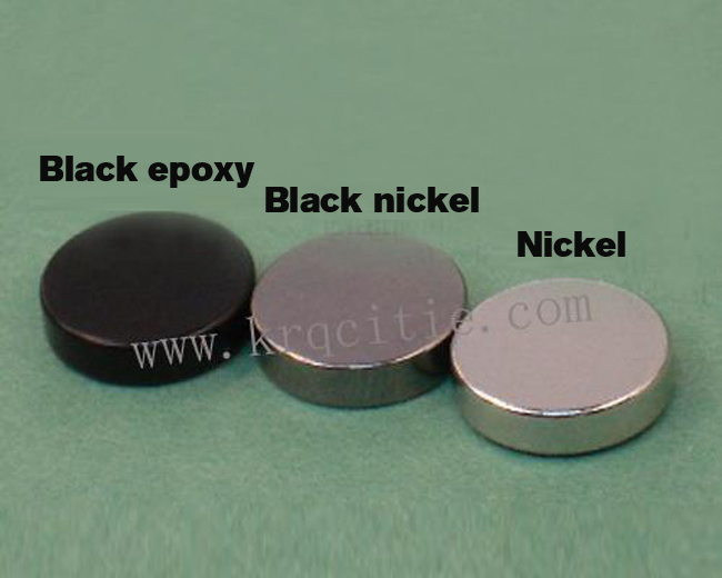 Black nickel magnet appearance picture