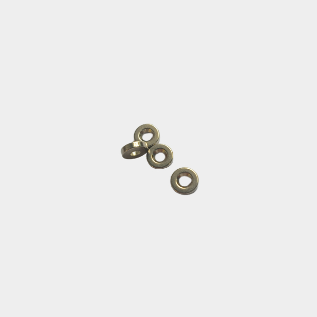 8mm dia 2mm thick thin countersunk hole magnets N40