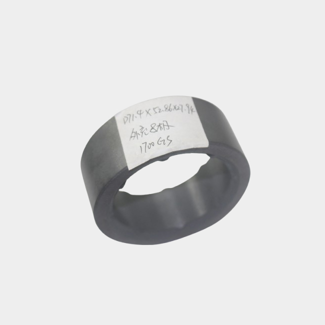 Larger size 8 poles ceramic ferrite ring 71.4mm x 