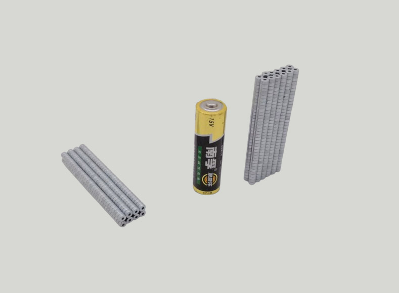 Picture of 3.6mm OD small ring rare earth neodymium magnets