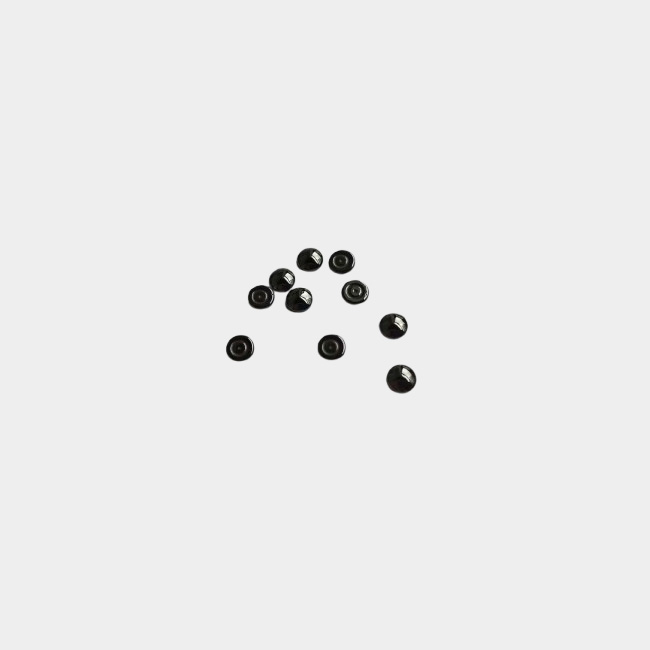 8x3mm bread-shaped isotropic ferrite magnet with polished