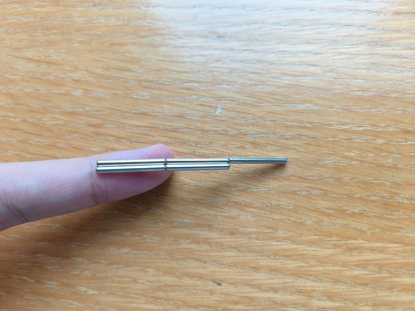 2mm diameter 20mm thickness neodymium cylinder sample picture