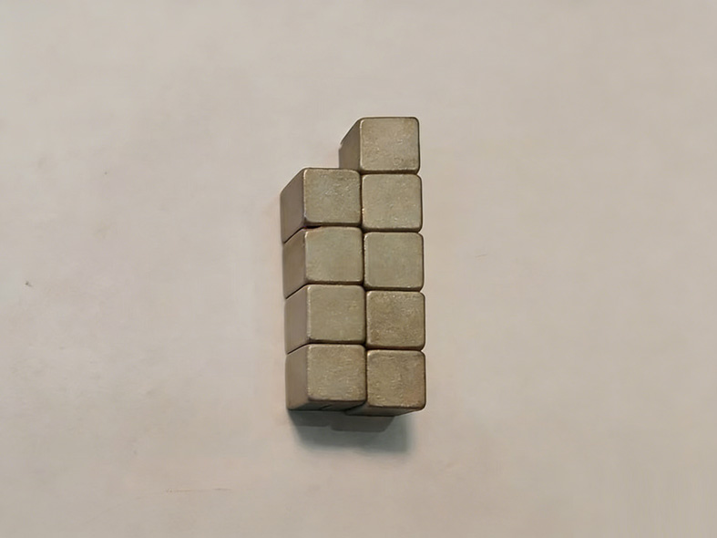 Cubic Samarium-Cobalt Permanent Magnet