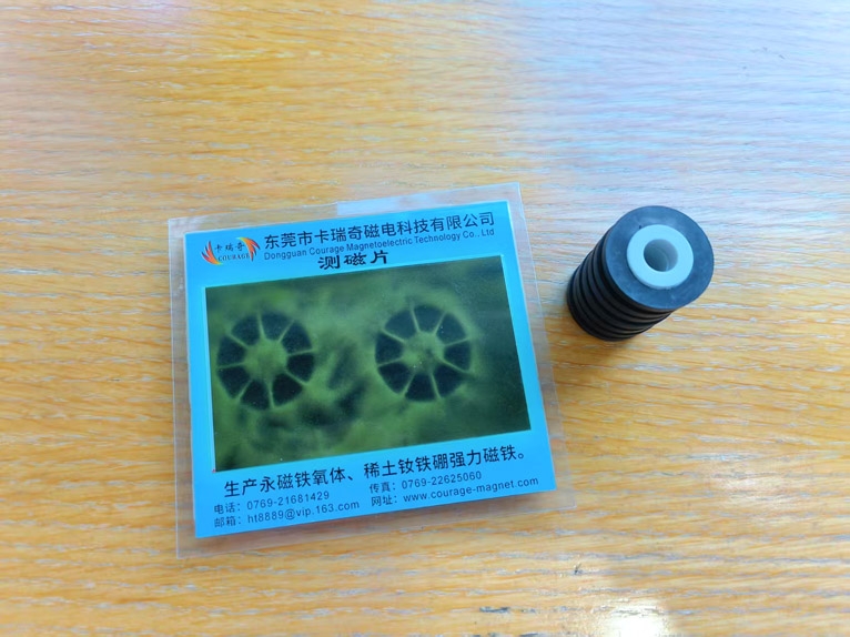 8-pole injection-molded ferrite ring
