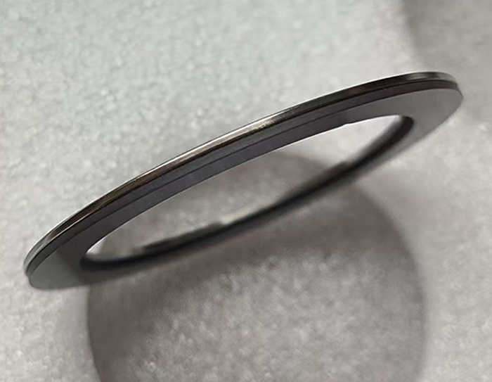 Bonded neodymium encoder with dual-track magnetic rings Bonded neodymium encoder with dual-track magnetic rings