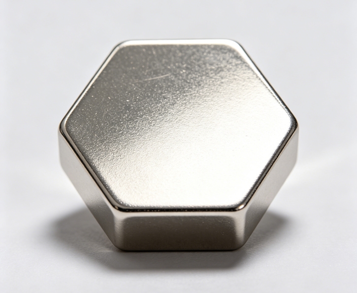 Hexagonal rare earth strong magnet