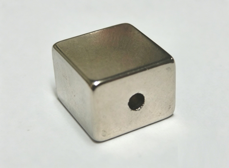 Neodymium block magnets with holes