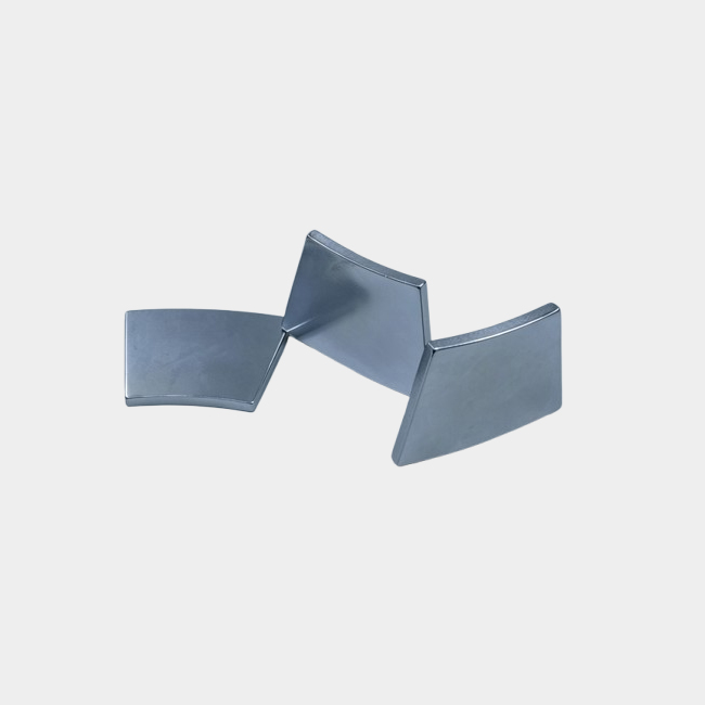 Axial Flux Motor Curved Magnets R107 mm x r75mm x 