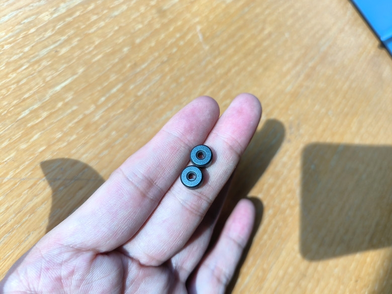 Magnetic ring with D-shaped inner hole Magnetic ring with D-shaped inner hole